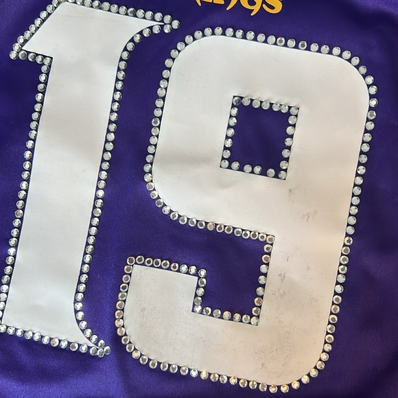 Adam Thielen Ladies Minnesota Viking bling jersey - Picture 2 of 4